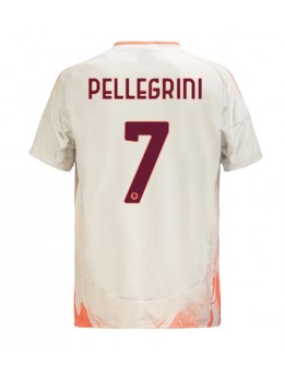 Billige AS Roma Lorenzo Pellegrini #7 Bortedrakt 2024-25 Kortermet